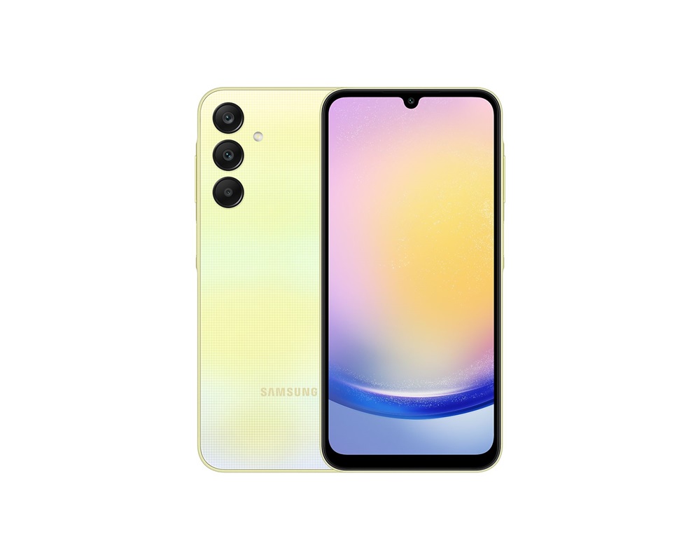 Samsung A256B Galaxy A25 6,5" 5G 6/128GB DualSIM sárga okostelefon