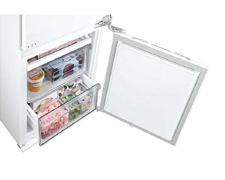 Samsung BRB26715FWW/EF alulfagyasztós, beépíthető, Hűtő:193L, Fagyasztó:74L, hűtőszekrény