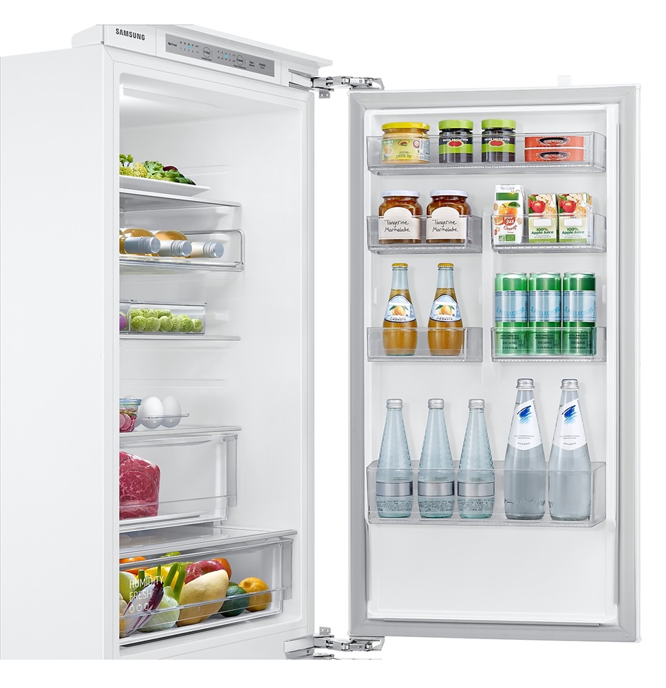 Samsung BRB26715FWW/EF alulfagyasztós, beépíthető, Hűtő:193L, Fagyasztó:74L, hűtőszekrény