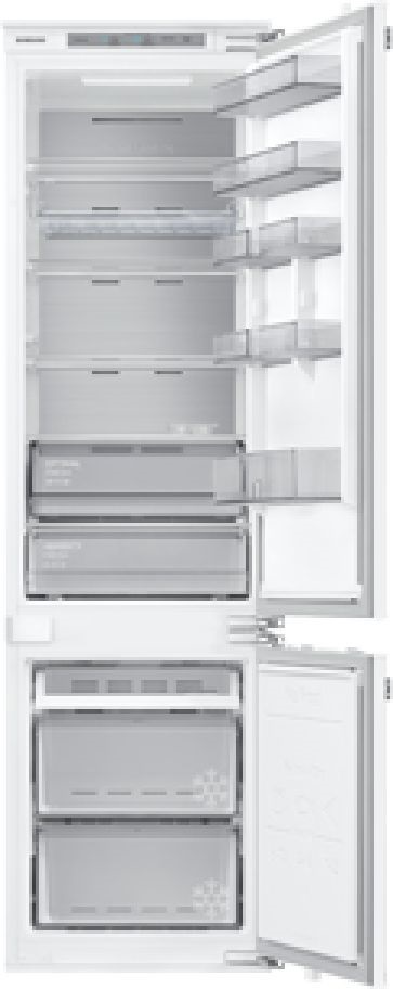 Samsung BRB30715DWW/EF alulfagyasztós, beépíthető, Hűtő:224L, Fagyasztó:74L, Twin Cooling Plus hűtőszekrény