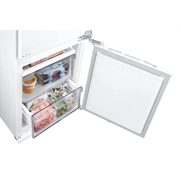 Samsung BRB70F26CEF0EO alulfagyasztós, beépíthető, Hűtő:224L, Fagyasztó:74L, hűtőszekrény