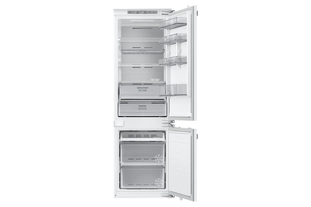 Samsung BRB80F26ADF0EO alulfagyasztós, beépíthető, Hűtő:224L, Fagyasztó:74L, hűtőszekrény