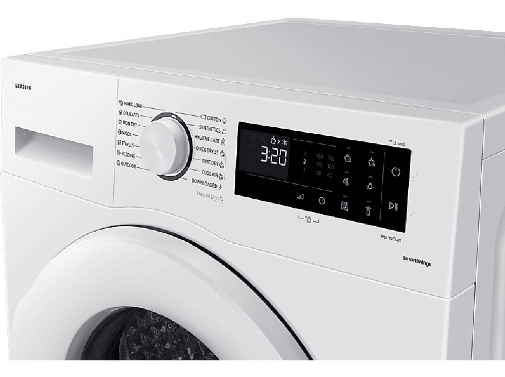 Samsung DV80CGC2B0TELE fehér, 8 kg, hőszivattyús, szárítógép (Újszerű)