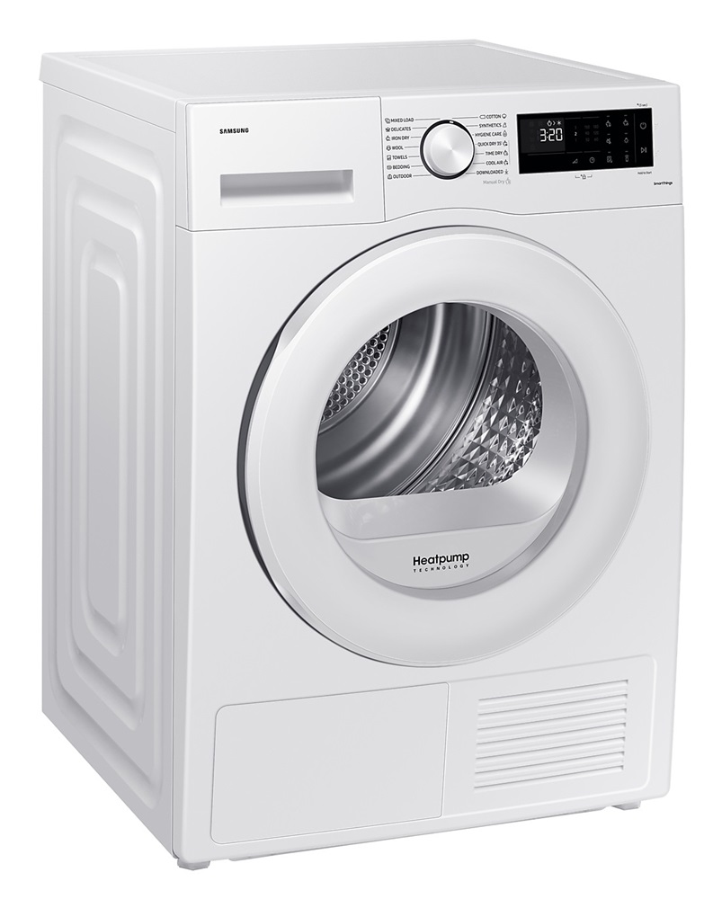 Samsung DV80CGC2B0TELE fehér, 8 kg, hőszivattyús, szárítógép (Újszerű)