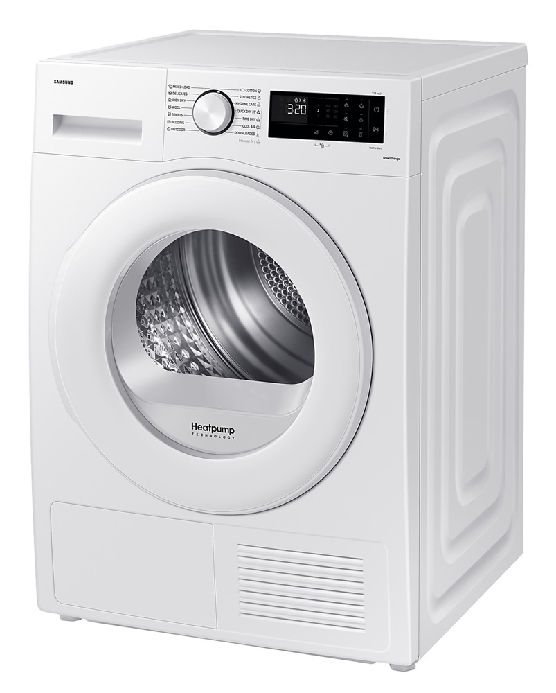 Samsung DV80CGC2B0TELE fehér, 8 kg, hőszivattyús, szárítógép (Újszerű)