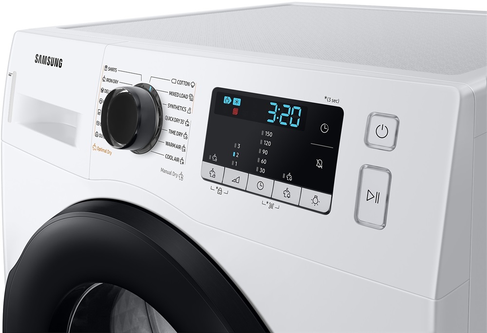Samsung DV80TA220AE/LE fehér, 8 kg, hőszivattyús, szárítógép
