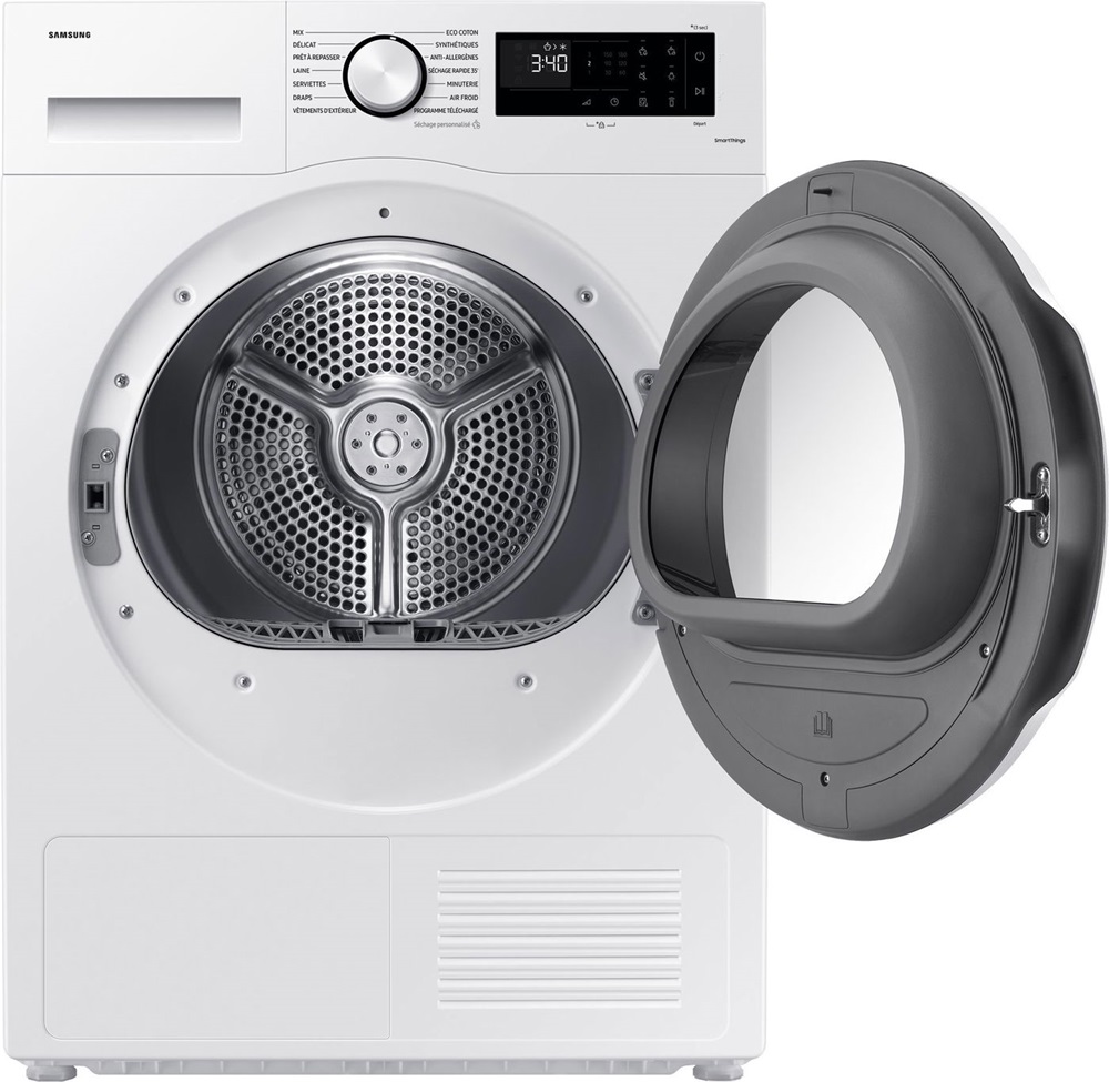 Samsung DV90DG52A0TELE fehér, 9 kg, hőszivattyús, szárítógép