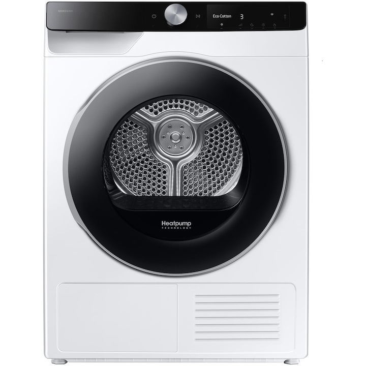 Samsung DV90DG6845LKU4 fehér, 9kg, hőszivattyús szárítógép