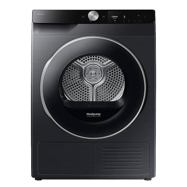 Samsung DV90T6240LB/S6 9 kg fekete hőszivattyús szárítógép