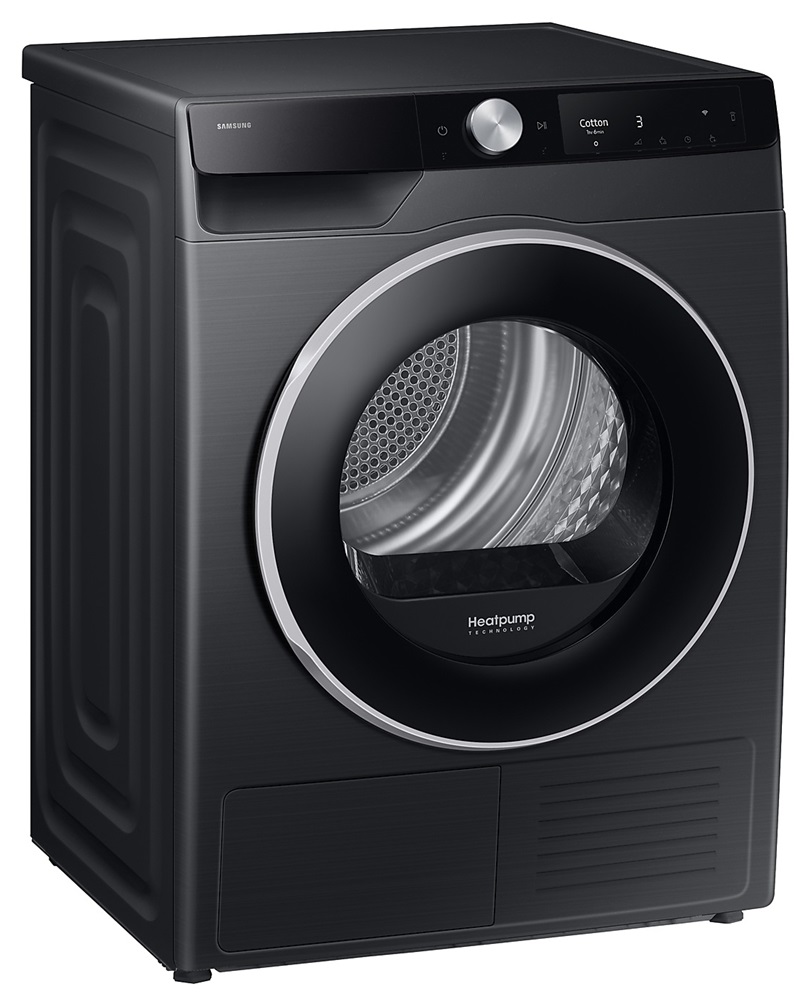 Samsung DV90T6240LB/S6 fekete, 9 kg, hőszivattyús, szárítógép