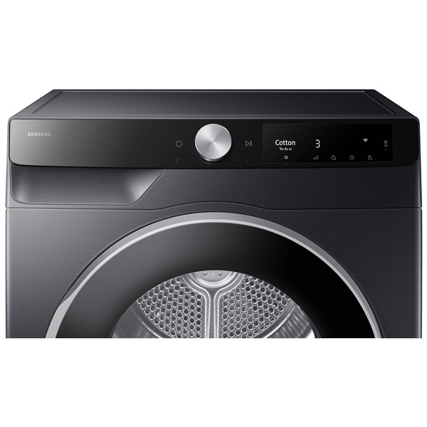 Samsung DV90T6240LB/S6 9 kg fekete hőszivattyús szárítógép