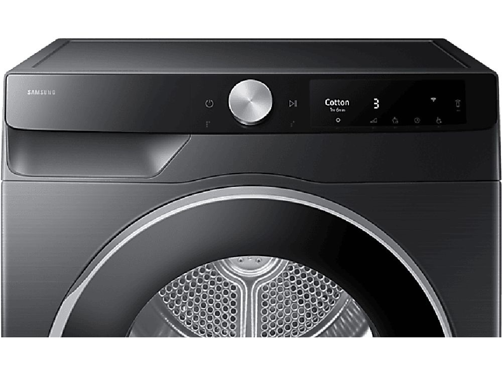 Samsung DV90T6240LB/S6 fekete, 9 kg, hőszivattyús, szárítógép