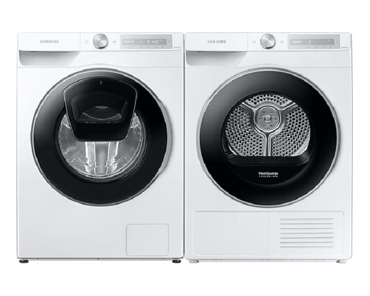 Samsung DV90T6240LH/S6 fehér, 9 kg, hőszivattyús, szárítógép (Újszerű)