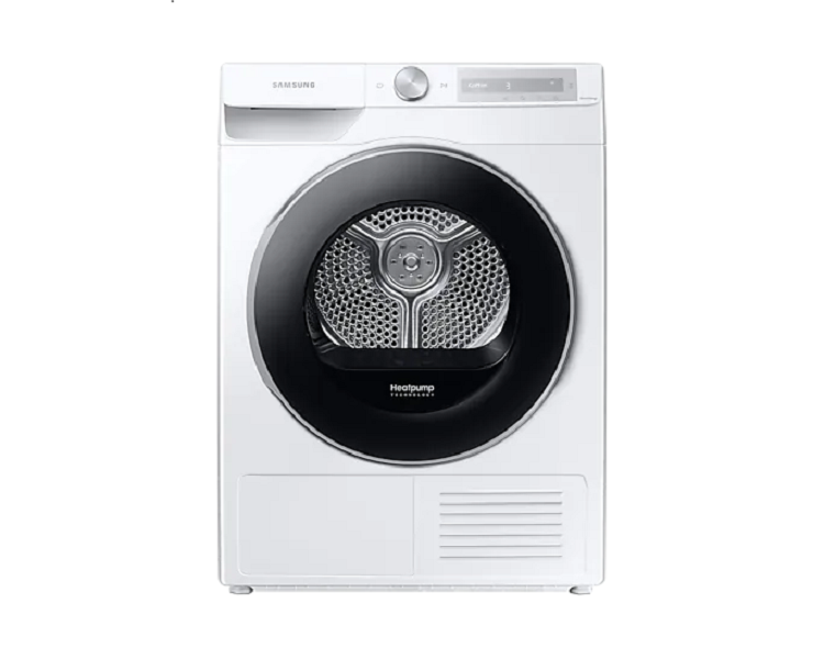 Samsung DV90T6240LH/S6 fehér, 9 kg, hőszivattyús, szárítógép (Újszerű)