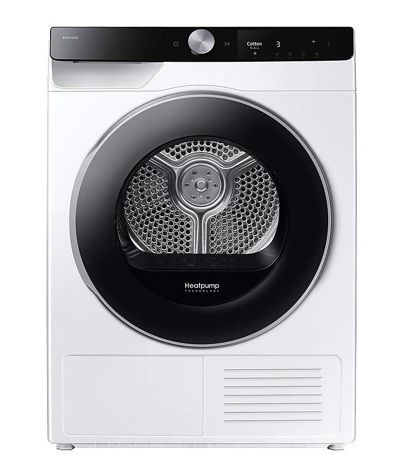 Samsung DV90T6240LK/S6 fehér, 9 kg, hőszivattyús, szárítógép