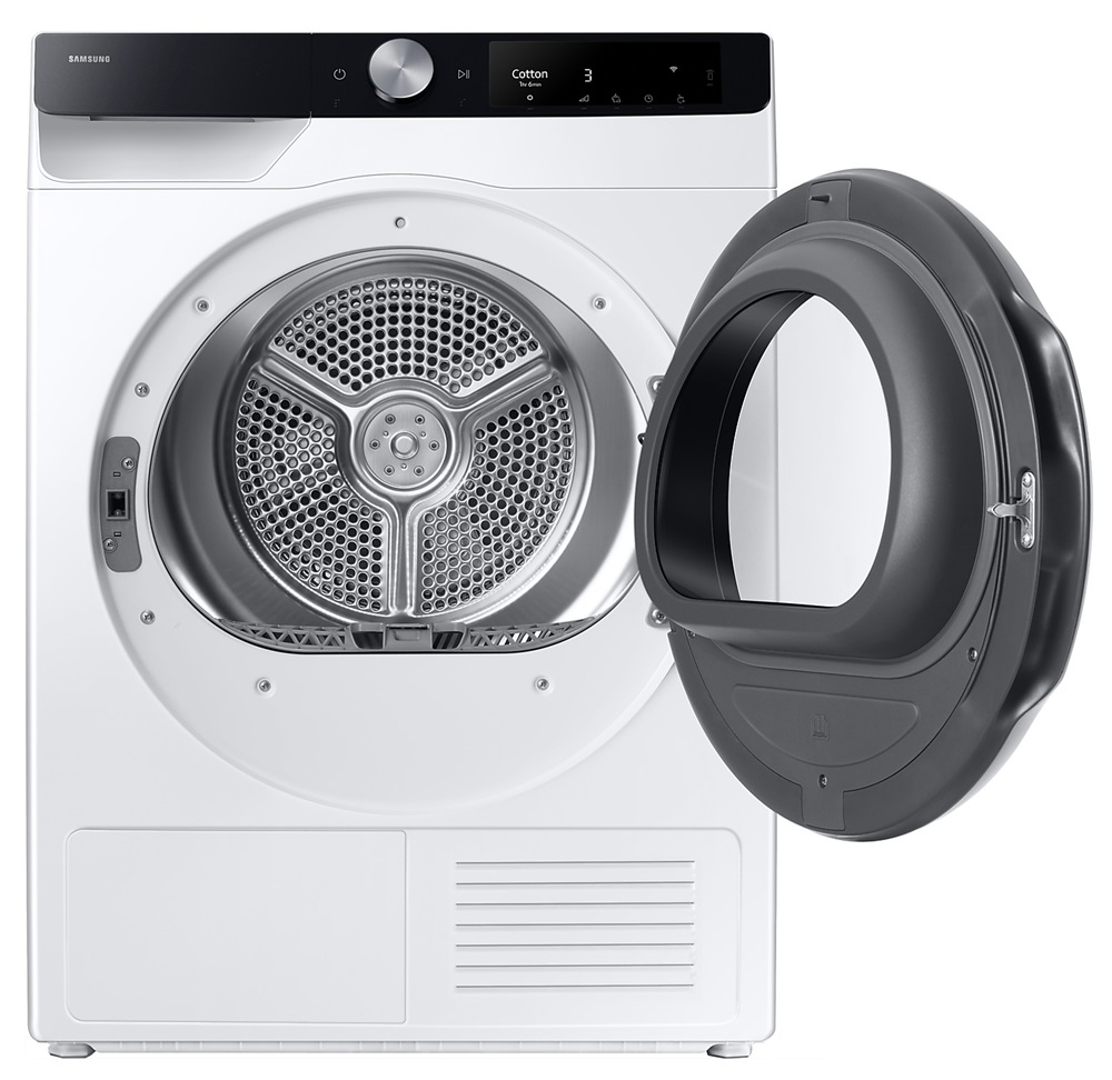 Samsung DV90T6240LK/S6 fehér, 9 kg, hőszivattyús, szárítógép