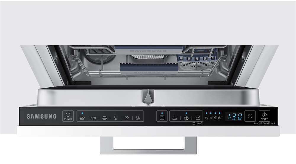 Samsung DW50R4040BB/EO programok száma: 6, beépíthető, 9 terítékes mosogatógép 