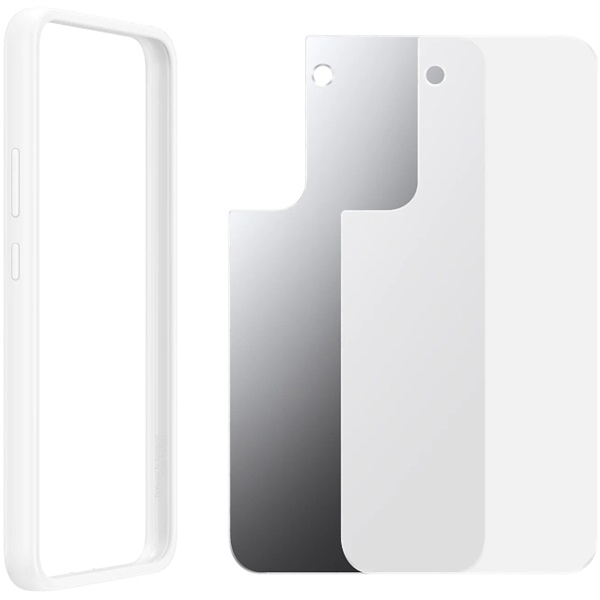 Samsung EF-MS906CWEGWW Galaxy S22 Plus frame cover fehér védőtok (Újszerű)