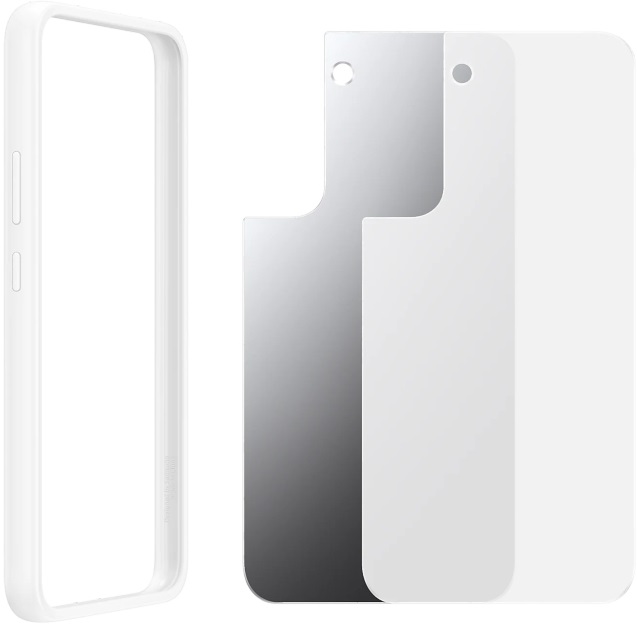 Samsung EF-MS906CWEGWW Galaxy S22 Plus frame cover fehér védőtok (Újszerű)