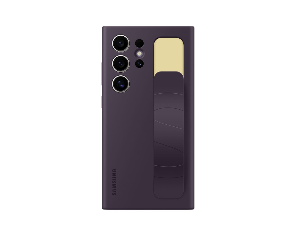 Samsung EF-GS928CEEGWW Galaxy S24 Ultra Standing Grip Case sötétlila hátlap