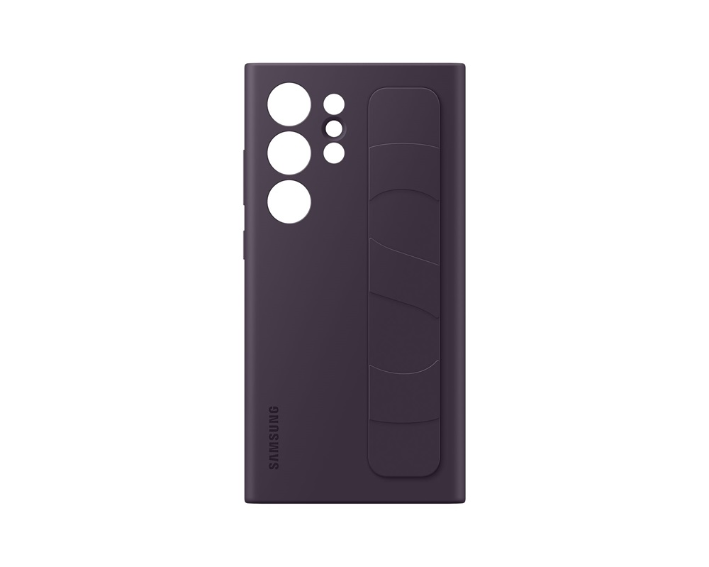 Samsung EF-GS928CEEGWW Galaxy S24 Ultra Standing Grip Case sötétlila hátlap