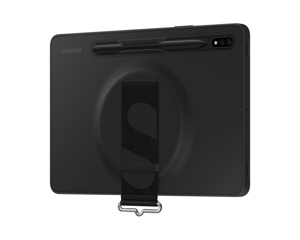 Samsung EF-GX700CBEGWW Galaxy Tab S8 strap cover fekete védőtok