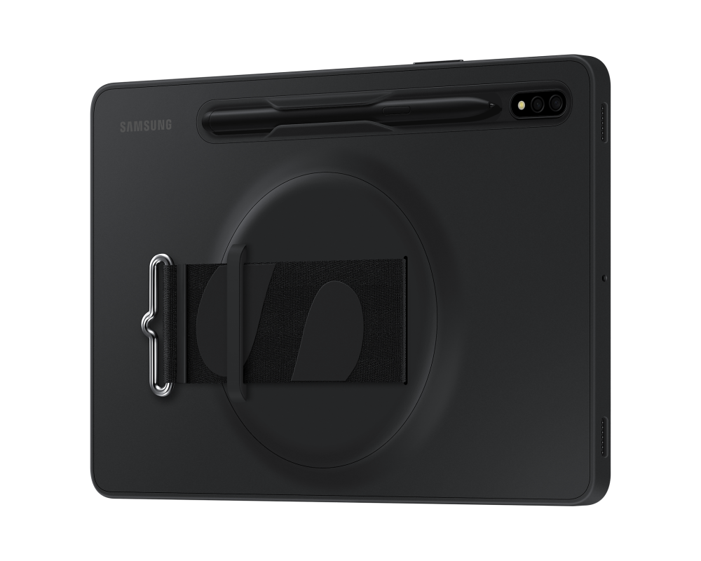 Samsung EF-GX700CBEGWW Galaxy Tab S8 strap cover fekete védőtok