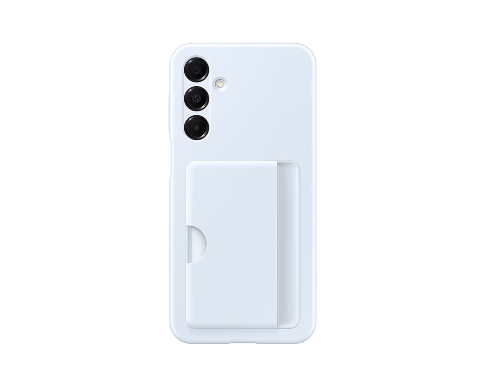 Samsung EF-OA166TLEGWW Galaxy A16 kártyatartós kék hátlap