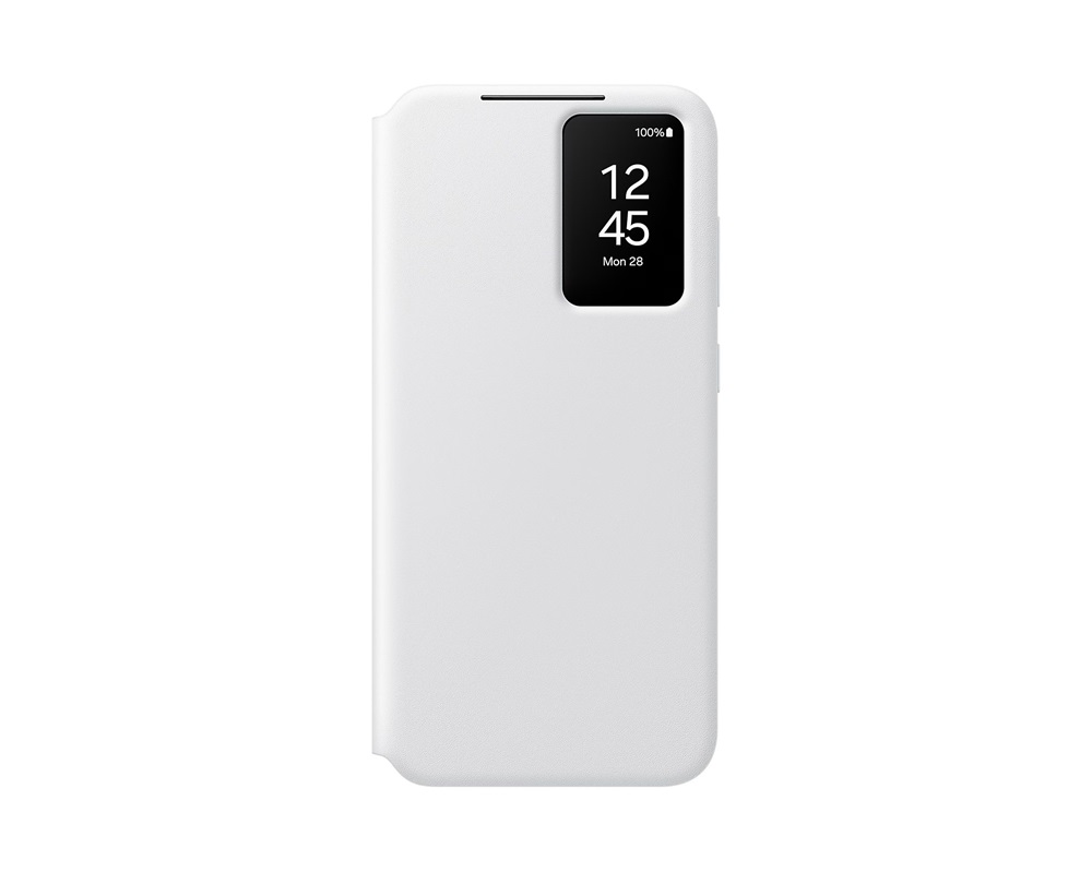 Samsung EF-ZS721CWEGWW Galaxy S24 FE Smart View fehér oldalra nyíló tok