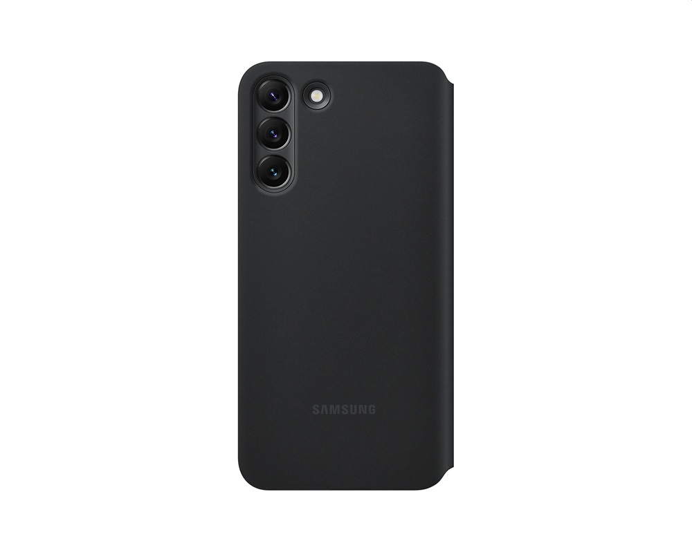 Samsung EF-ZS906CBEGEE Galaxy S22 Plus smart clear view cover fekete védőtok