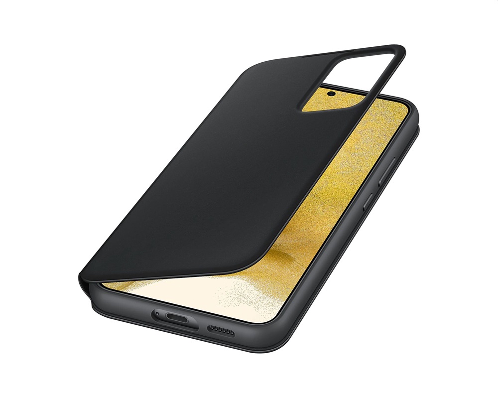 Samsung EF-ZS906CBEGEE Galaxy S22 Plus smart clear view cover fekete védőtok