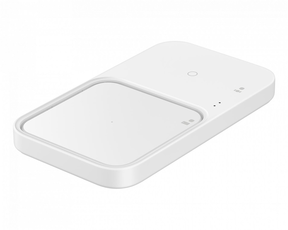 Samsung EP-P5400TWEGEU fehér dupla vezeték nélküli töltőpad hálózati töltővel