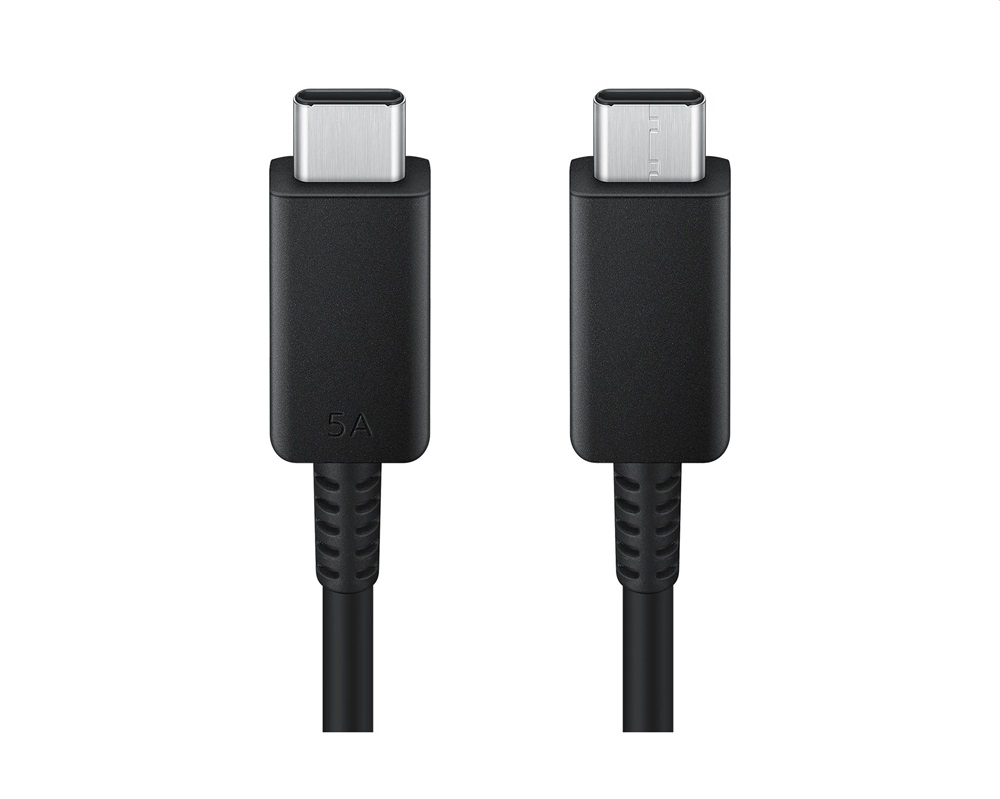 Samsung EP-DX510JBEGEU 5A 1,8m Type-C/Type C fekete kábel