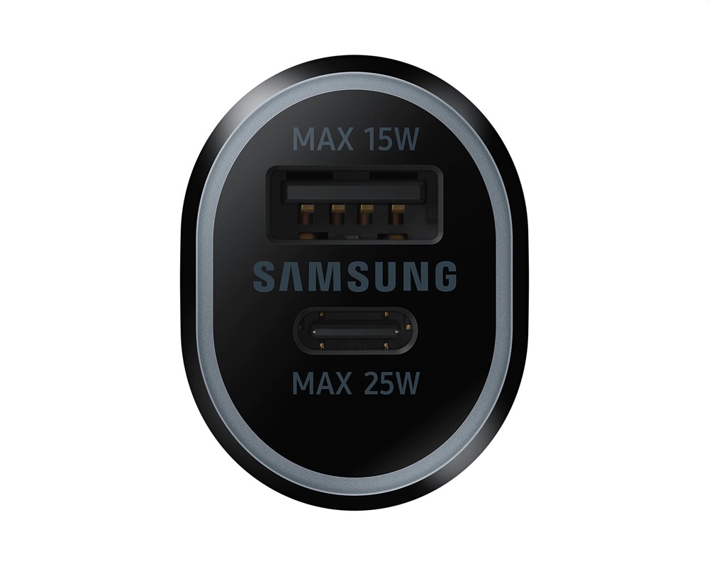 Samsung EP-L4020NBEGEU USB/Type-C fekete autós töltő