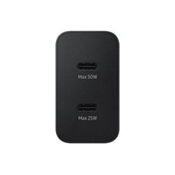 Samsung EP-T5020XBEGEU 50W USB/Type-C fekete hálózati töltő + Type-C kábel