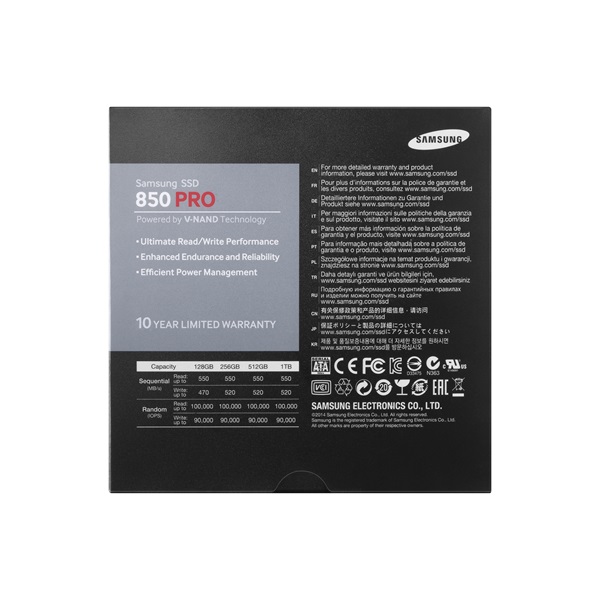 Samsung 512GB SATA3 2,5" 850 PRO Basic (MZ-7KE512BW) SSD