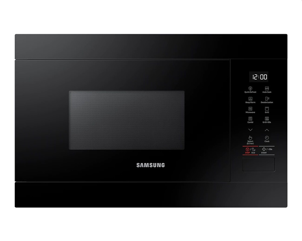 Samsung MG22M8254AK/E2 1300W 22L fekete beépíthető mikrohullámú sütő