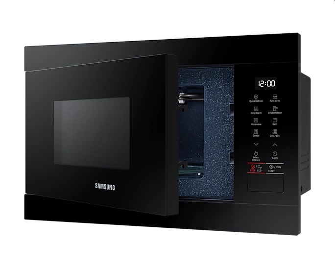 Samsung MG22M8254AK/E2 1300W 22L fekete beépíthető mikrohullámú sütő