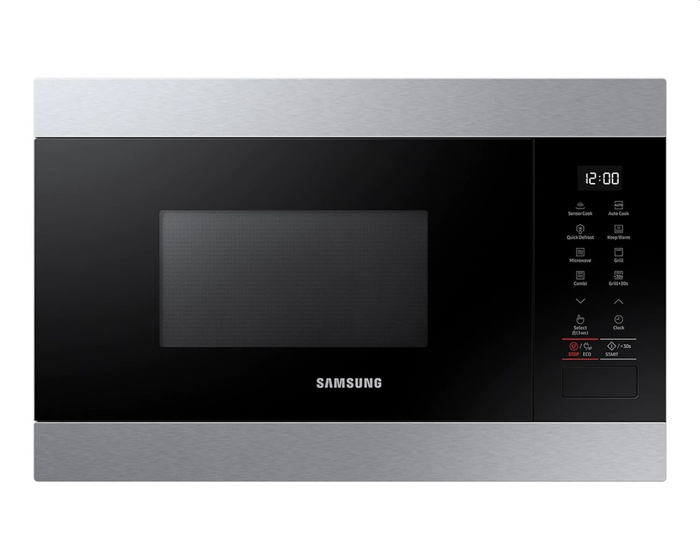 Samsung MG22M8274AT/E2 1300W 22L ezüst beépíthető mikrohullámú sütő