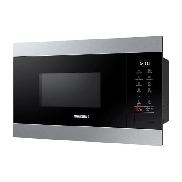 Samsung MG22M8274AT/E2 1300W 22L ezüst beépíthető mikrohullámú sütő