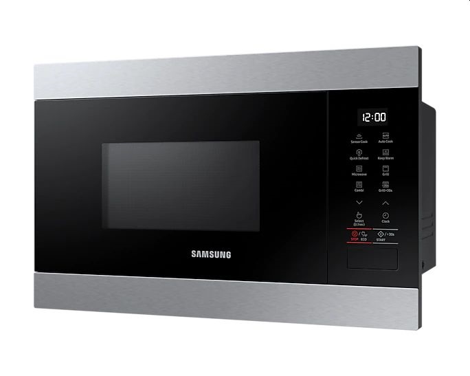 Samsung MG22M8274AT/E2 1300W 22L ezüst beépíthető mikrohullámú sütő
