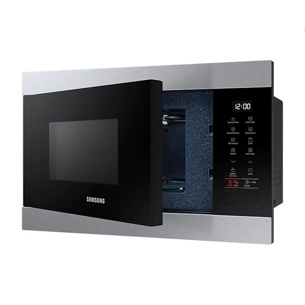 Samsung MG22M8274AT/E2 1300W 22L ezüst beépíthető mikrohullámú sütő