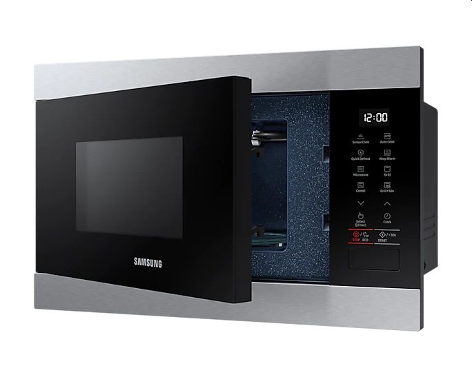 Samsung MG22M8274AT/E2 1300W 22L ezüst beépíthető mikrohullámú sütő