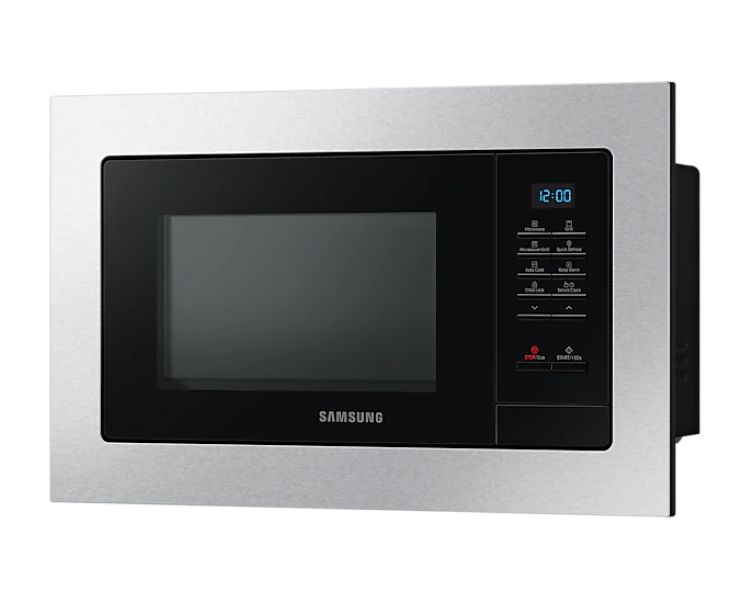 Samsung MG23A7013CT/EO 1300W 23L ezüst beépíthető mikrohullámú sütő