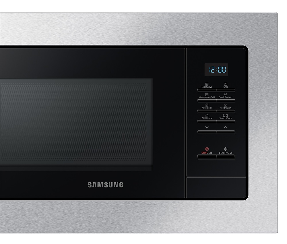 Samsung MG23A7013CT/EO 1300W 23L ezüst beépíthető mikrohullámú sütő