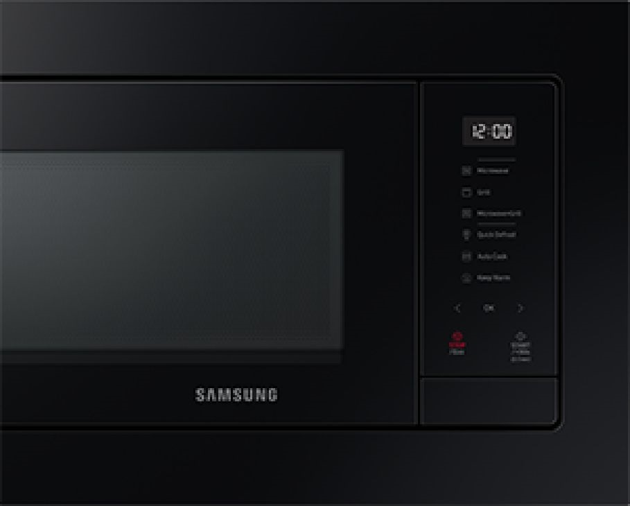 Samsung MG23A7318CK/E2 1300W 23L fekete beépíthető mikrohullámú sütő