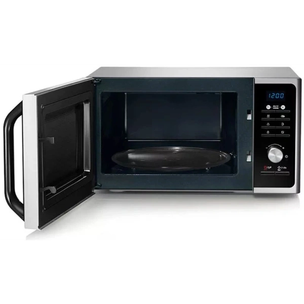 Samsung MG23F301TAS/EO 800W 23L ezüst-fekete mikrohullámú sütő (Újszerű)