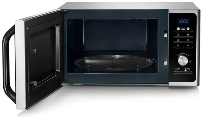 Samsung MG23F301TAS/EO 800W 23L ezüst-fekete mikrohullámú sütő (Újszerű)