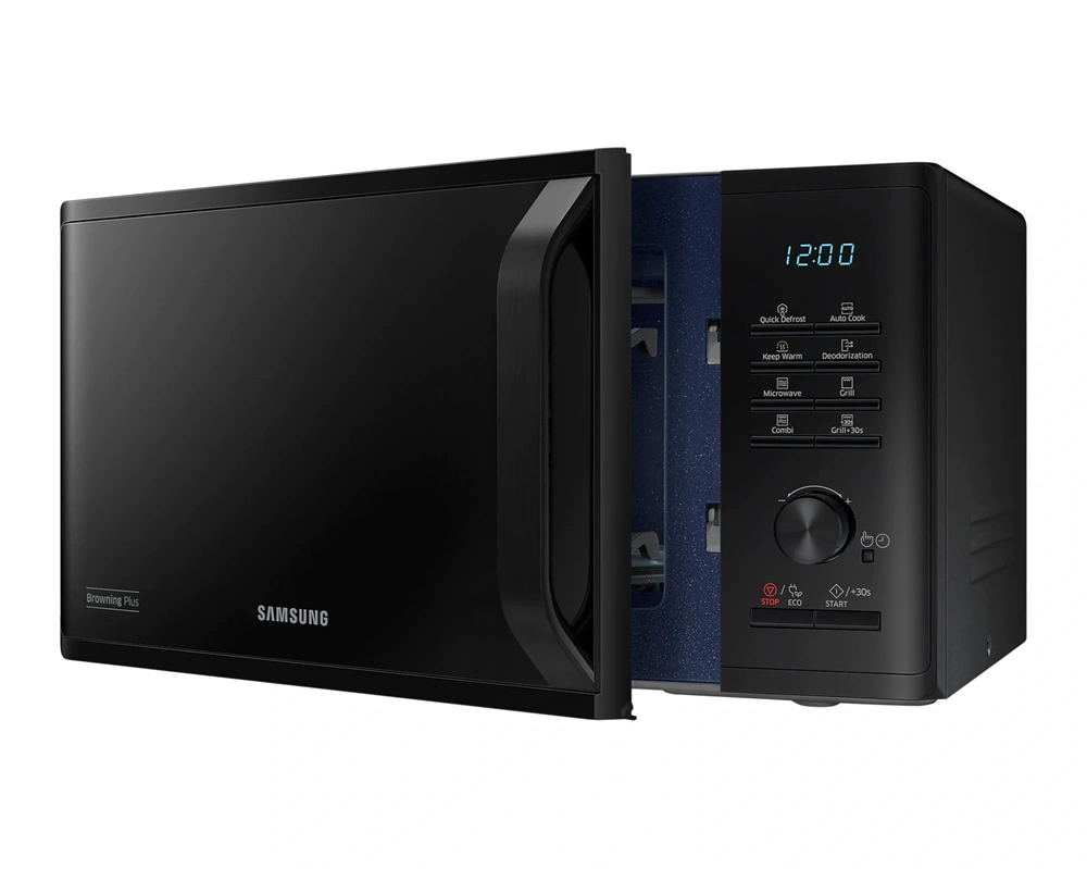 Samsung MG23K3515AK/EO 1250W 23L fekete mikrohullámú sütő (Használt - B)