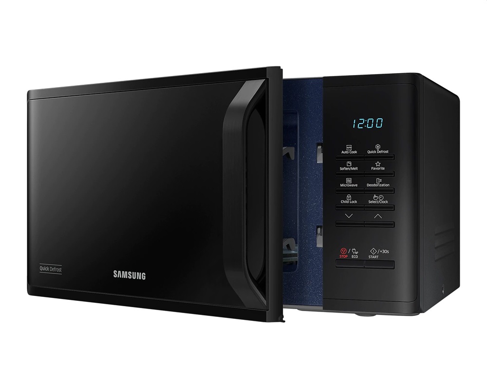 Samsung MS23K3513AK/EO 1150W 23L fekete mikrohullámú sütő